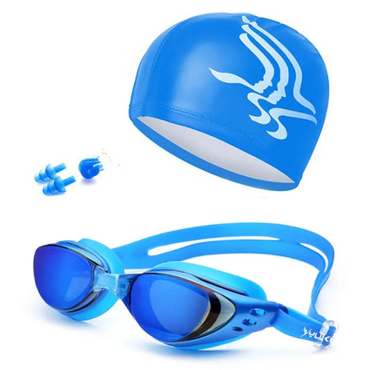 Professional Swim Glasses Unisex Swimming Goggles Waterproof anti-fog UV Protection