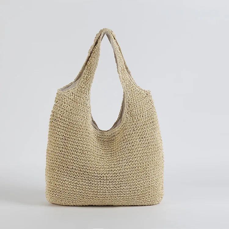 Fashion Straw Shoulder Bag