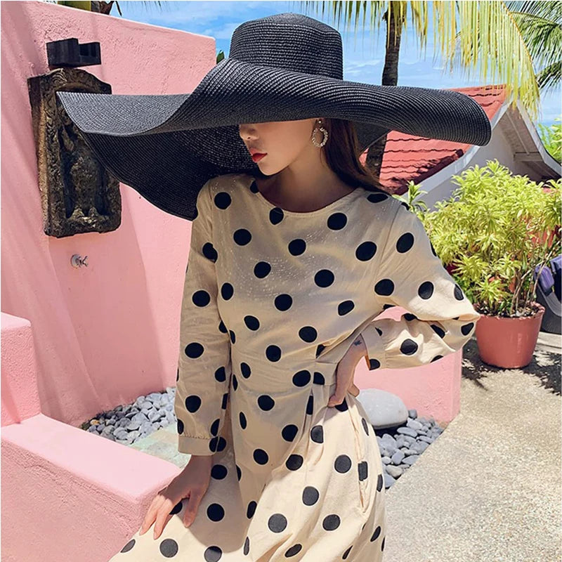 Foldable Oversized Sun Hat