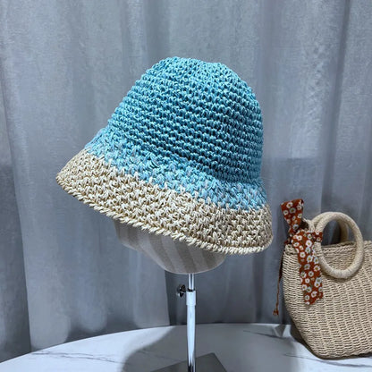 Lattice Handmade Crochet Bucket Hat