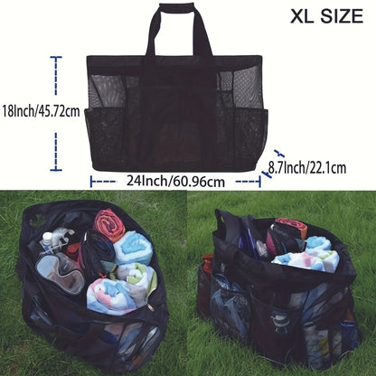 1pc Extra Large Mesh Beach Bag