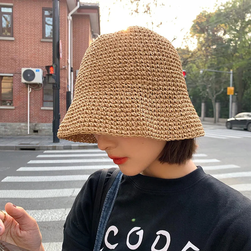 Lattice Handmade Crochet Bucket Hat