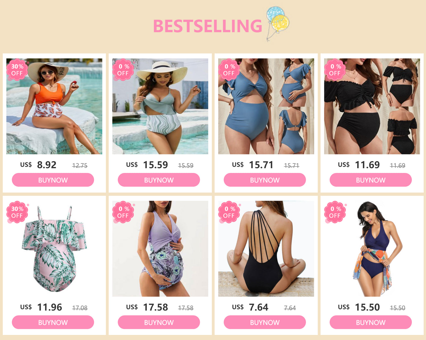 Maternity Bathing Suits 2023 Summer High Waist Halter Beachwear Swimsuit for Pregnant Women's Sexy Set Premama Swimwear