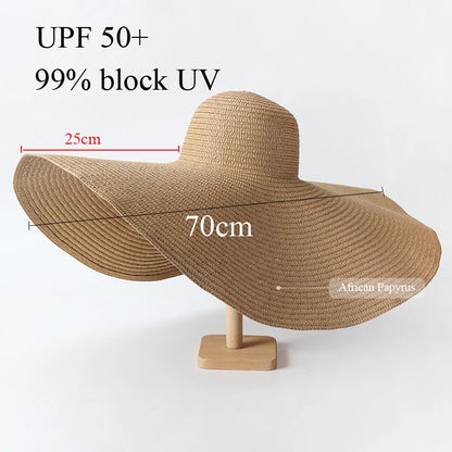 Foldable Oversized Sun Hat