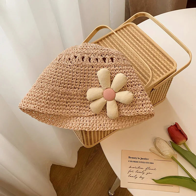 Lattice Handmade Crochet Bucket Hat